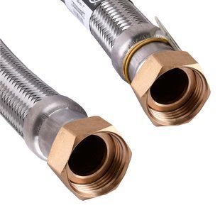 Шланг антивібраційний прямий TUCAI EXTRA TWIST 1&Prime; 1,0м RIVER НG-1-1000 204734