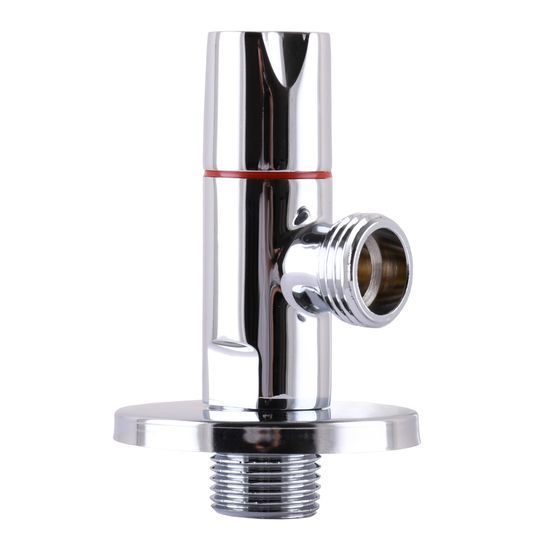 Кран напівобертовий кутовий SOLOMON 1/2&Prime;х1/2&Prime; 9081