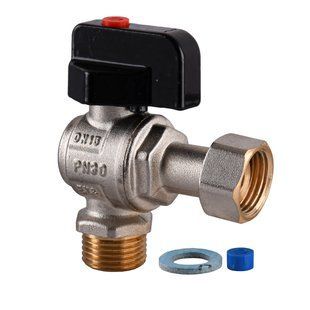 Кран кульовий котловий кутовий з накидною гайкою ARCO 1/2&Prime; 150813