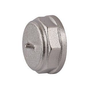 Заглушка 1&Prime;В нікельована під пломбу NC501P OPTIMUM