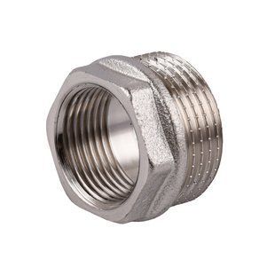 Футорка 1&Prime;х3/4&Prime;ЗВ нікельована NF543S OPTIMUM