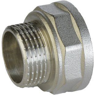 Перехідник редукційний 1 1/2"х 1"ВЗ нікельований А0606А(нк)