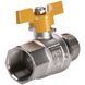 Кран кульовий прямий SELBA 1&Prime; ЗВ ЖБ SL1508