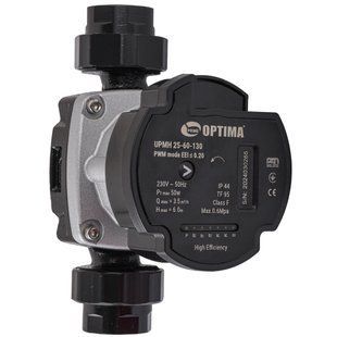 Насос циркуляційний енергоощадний Optima PRIME UPMH 25-60AUTO 130мм + гайки