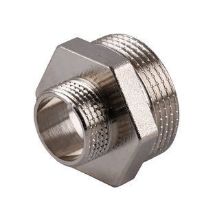 Ніпель редукційний 1 1/4&Prime;х 3/4&Prime;ЗЗ нікельований NN642S OPTIMUM