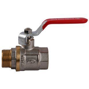 Кран кульовий прямий SOLOMON 3/4&Prime; ЗВ КР PN40 B1002