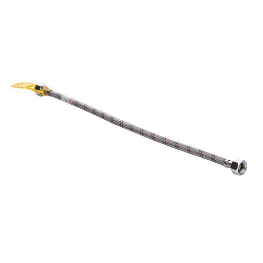 Шланг нержавіюча сталь ECO FIX 1/2&Prime;х1/2&Prime; ВВ 1,2 м EPDM