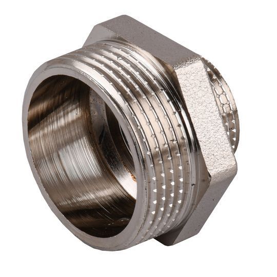 Ніпель редукційний 1 1/4&Prime;х 3/4&Prime;ЗЗ нікельований NN642S OPTIMUM