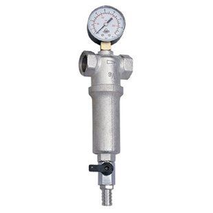 Фільтр з краном та манометром SOLOMON 3/4&Prime; NV - 5024