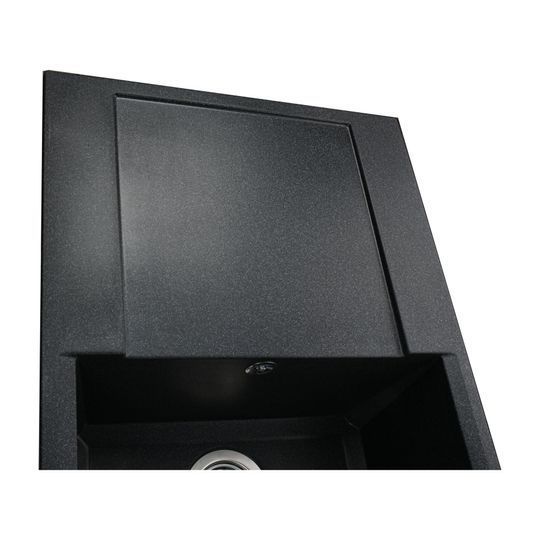 Гранітна мийка Globus Lux KOMO графіт 790х500мм-А0001