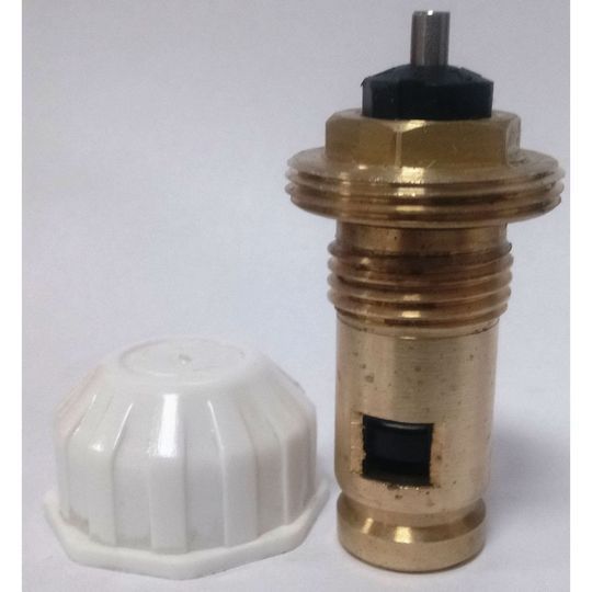 Клапан OUTER під термоголовку М30x1,5 панельного радіатора KALDE 1/2&Prime;ЗР ECO5029 (на трубу)