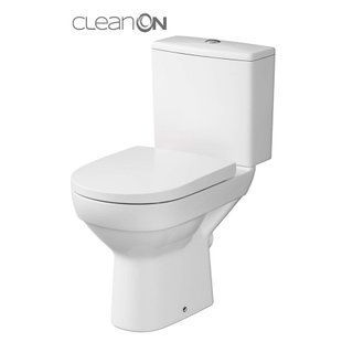 Компакт Cersanit 602 CITY NEW CLEAN ON 011 3/5 з кришкою дюропласт ліфт
