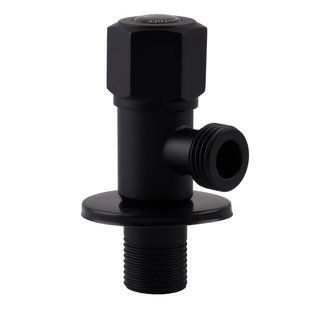 Кран кульовий кутовий Professional 1/2&Prime;X1/2&Prime; NV-QP888 BLACK