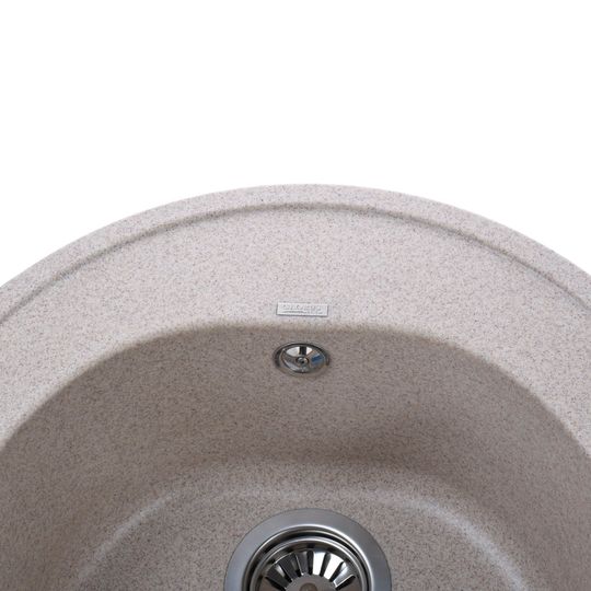Гранітна мийка Globus Lux MARTIN мигдаль 510мм-А0008
