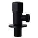 Кран кульовий кутовий Professional 1/2&Prime;X1/2&Prime; NV-QP888 BLACK