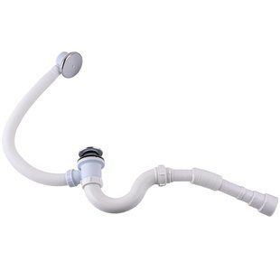 Сифон &Prime;Waterstal&Prime; для ванни Click-Clack з гнучкою трубою 32/40/50 (А - 14089)