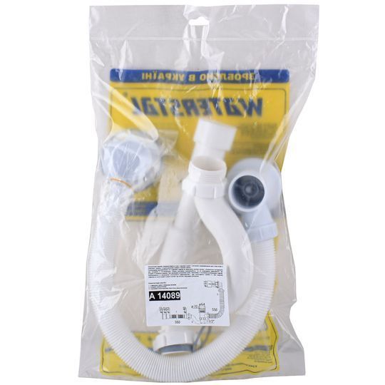 Сифон &Prime;Waterstal&Prime; для ванни Click-Clack з гнучкою трубою 32/40/50 (А - 14089)