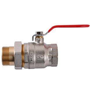 Кран кульовий прямий з американкою SOLOMON 1 1/2&Prime; ПОСИЛЕНИЙ 1042