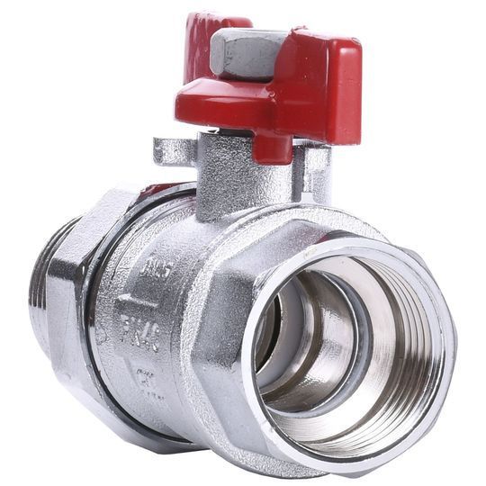 Кран кульовий прямий з американкою ARCO 1&Prime; TURIA 0117608