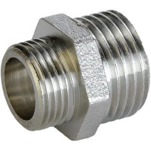Ніпель редукційний 3/4"х1/2"ЗЗ нікельований А0511А(нк)