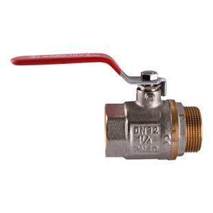 Кран кульовий прямий SOLOMON 1 1/4&Prime; ЗВ КР PN40 В1002FM