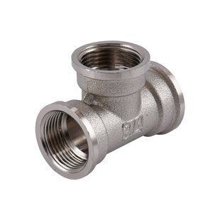 Трійник 3/4&Prime;ВВВ нікельований NT441S OPTIMUM