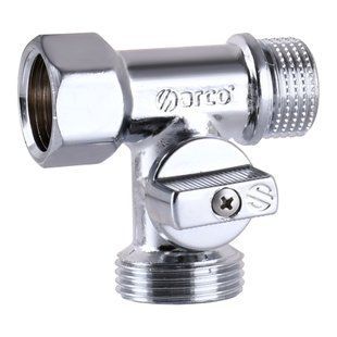 Кран кульовий для пральної машини ARCO 1/2&Prime;х3/4&Prime;х1/2&Prime; 0233510