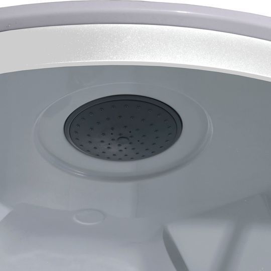Душовий бокс півкруглий WISLOK L90FFW (L90W) BRAVO (3уп.)