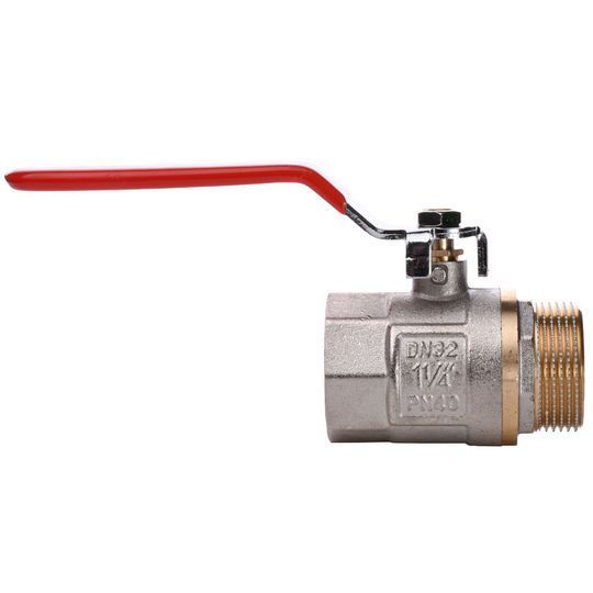 Кран кульовий прямий Q PROFESSIONAL 1 1/4&Prime; ЗВ КР PN40 QP152