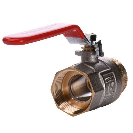 Кран кульовий прямий Q PROFESSIONAL 1 1/4&Prime; ЗВ КР PN40 QP152