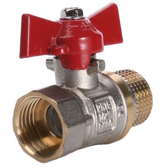 Кран кульовий прямий WATER VALVE 1/2&Prime; ЗВ КБ NV-V Q002