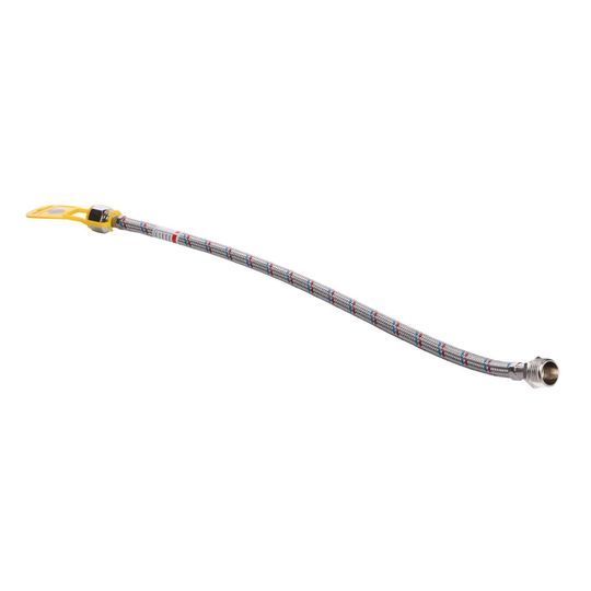 Шланг нержавіюча сталь ECO FIX 1/2&Prime;х1/2&Prime; ЗВ 1.0 м EPDM