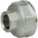 Муфта редукційна 1 1/2"х 3/4"ВВ нікельована восьмигранна А0336А(нк)