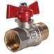 Кран кульовий прямий WATER VALVE 1/2&Prime; ЗВ КБ NV-V Q002