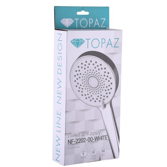 Душова лійка Topaz NF-2202-00-WHITE
