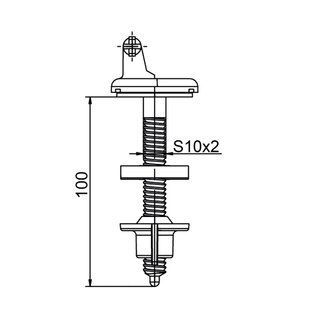 Комплект кріплень OPTIMUM до сидіння DAMASK OPTI 0607