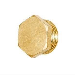 Заглушка 1&Prime;З латунна під пломбу LC502P OPTIMUM