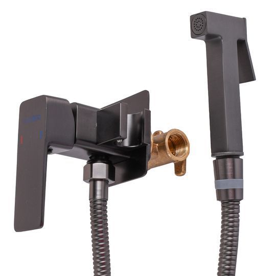 Змішувач гігієнічний Globus Lux Milano GLM-0-106MIX-GP