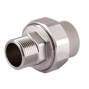 Муфта розбірна зовн. різьба (металева) PPR Vsplast 63х2&Prime; 1018