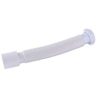 Трубка пластикова гофрована Г0852 40х50 L=800 мм гайка пластик SOLOPLAST