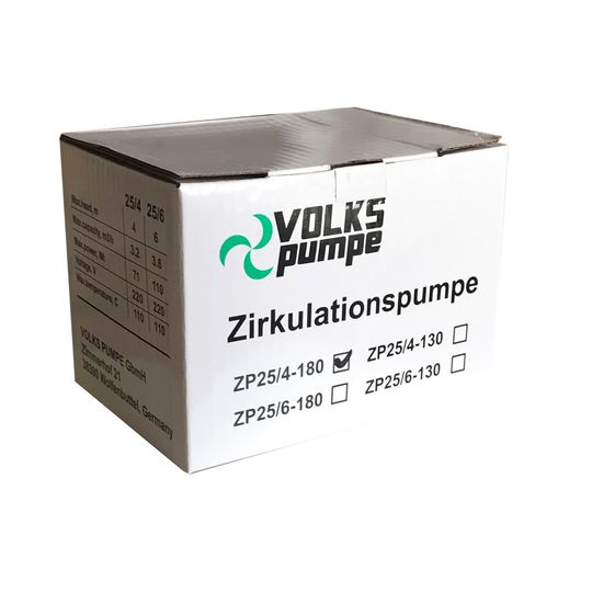 Насос циркуляційний VOLKS pumpe ZP25/4 180мм + гайки