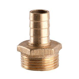 Штуцер латунний 3/4&Prime;ЗР х 14мм ливарний 1674Б