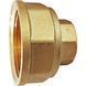 Муфта редукційна 1 1/4"х 3/4"ВВ латунна восьмигранна А0334А