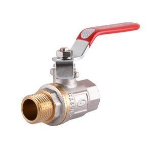 Кран кульовий прямий SOLOMON 1&Prime; ЗВ КР PN40 В1002