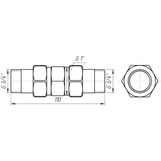 Редуктор тиску ARCO 1&Prime; VL030