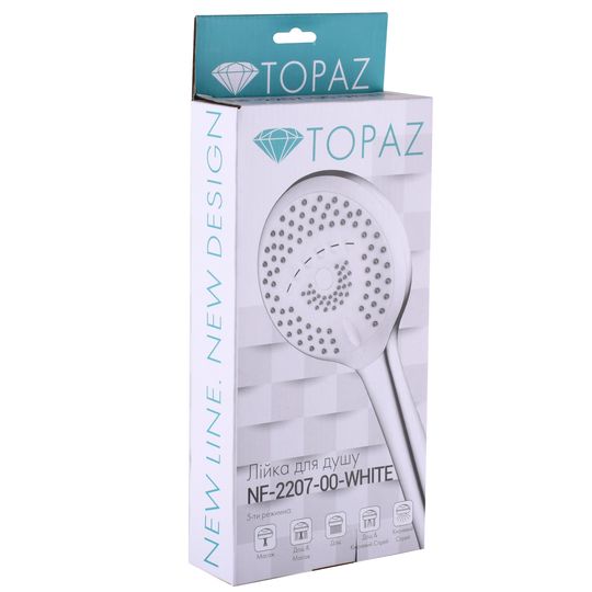 Душова лійка Topaz NF-2207-00-WHITE