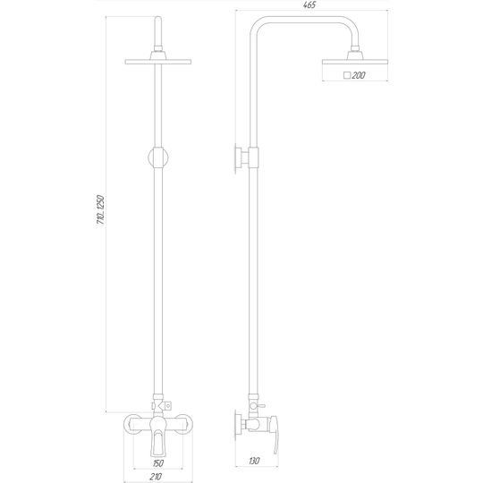 Душова система Globus Lux SEVA GLSV-0088