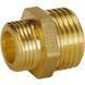 Ніпель редукційний 1/2"х3/8"ЗЗ латунний А0542А