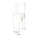 Йоржик підлоговий HOTEC 16.608 Квадратний Stainless Steel (L93xW93x(250-370) mm)