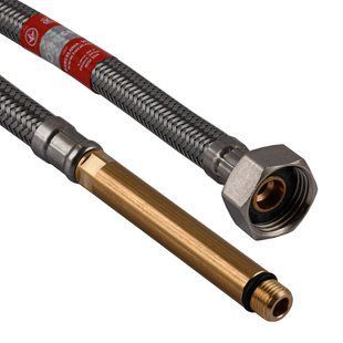 Шланг для змішувача TUCAI М10х1/2&Prime;- L75 довга 0,6м. TAQ GRIF 212386